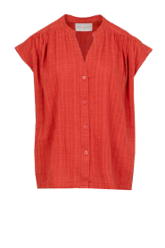 Stella Forest |  Cotton mix blouse Ophelia | red
