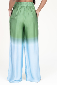 Ibana | Tie-dye broek Palmtri | groen  | Afbeelding 6