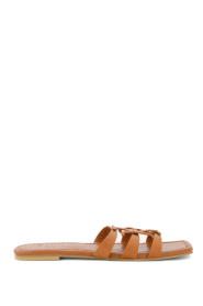 Ibana |  Slipper with logo Annabel | brown