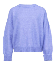 American Vintage |  Soft oversized Alpaca sweater Vitow | purple  | Picture 1