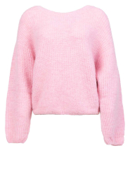  Soft wool mix sweater East | pink