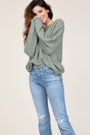 American Vintage |  Soft sweater Damsville | green  | Picture 7