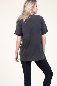 Co'Couture | Oversized logo t-shirt Outline | zwart  | Afbeelding 8