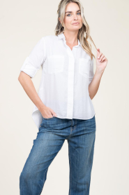 Bella Dahl |  Tencel blouse Mira | white  | Picture 2