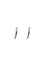 Bandhu | Stainless steel oorbellen In ear | zilver  | Afbeelding 1