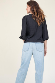 Co'Couture |  Crinkle top Josie | black  | Picture 8