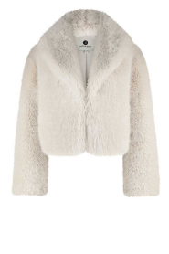 Alter Ego | Faux fox jacket Molly | naturel  | Afbeelding 1