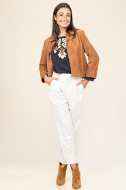 Louizon |  Top with embroidery Debrah | black | Picture 3