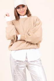 Club Soho |  Club Soho cap with logo Monique  | natural | Picture 6