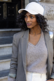 Club Soho |  Club Soho cap with logo Monique  | natural | Picture 2