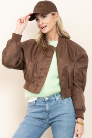 Club Soho :  Club Soho cap with logo Monique | brown - img2