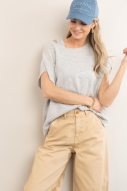 Club Soho |  Club Soho cap with logo Monique | denim | Picture 4