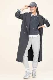 Dante6 :  Sweater with rhinestones Jexar | grey - img3