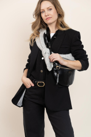 Vanessa Bruno :  Fanny pack Banana | black - img3