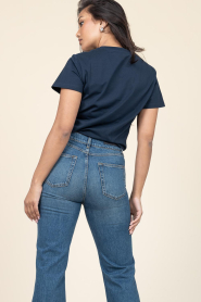 ba&sh |  T-shirt with logo Ioni | blue | Picture 6