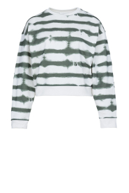 ba&sh |  Tie-dye sweater Sete | green 