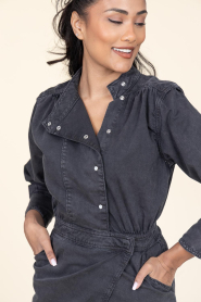 ba&sh :  Denim dress Bakie | black - img9