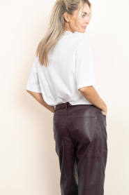 Herskind :  Oversized T-shirt Larson | white - img7