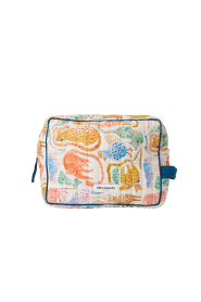 Lollys Laundry |  Toiletry bag with print Fern | multi | Picture 1