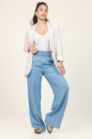 BLLMR |  Lyocell denim pants Stella | blue | Picture 2