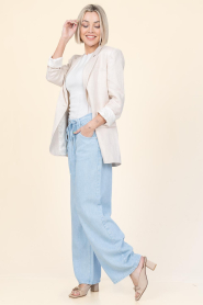 Second Female |  Lyocell denim pants Ivrin | blue  | Picture 3