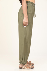 Dante6 |  Paperbag pants Lenny | green  | Picture 6