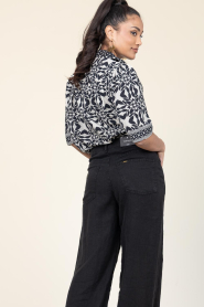 Stella Forest :  Top with print Marilyn | black - img5