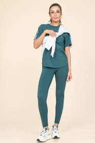 House of Gravity |  Basic stretch T-shirt Active | green | Picture 3