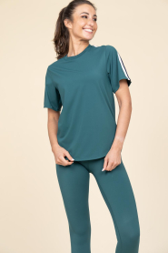 House of Gravity |  Basic stretch T-shirt Active | green | Picture 4