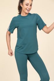 House of Gravity |  Basic stretch T-shirt Active | green | Picture 5