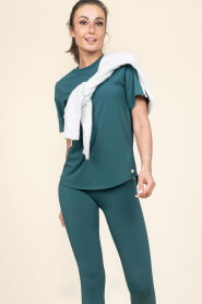 House of Gravity |  Basic stretch T-shirt Active | green | Picture 2