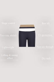 House of Gravity |  Stretch short Biker | blue | Picture 7