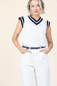 House of Gravity |  Loose fitted top Spencer | natural | Picture 6