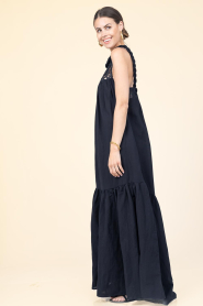 Est'Seven |  Dress with crochet details Jill | black | Picture 5