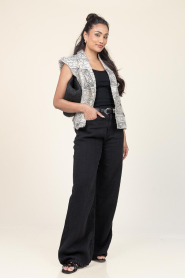 Est'Seven |  Waistcoat broderie Alexander | natural | Picture 3