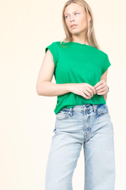 CC Heart |  T-shirt with round neck Classic | green | Picture 4