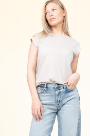 CC Heart |  T-shirt with round neck Classic | sand | Picture 3