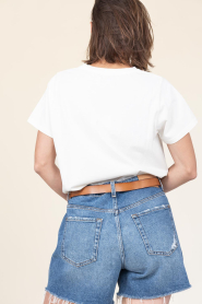 Lollys Laundry |  T-shirt with print Roma | white | Picture 7