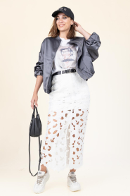 Copenhagen Muse |  Lace pencil skirt Notra | white | Picture 4