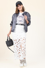 Copenhagen Muse |  Lace pencil skirt Notra | white | Picture 2