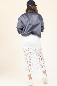 Copenhagen Muse |  Lace pencil skirt Notra | white | Picture 6