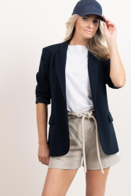 Copenhagen Muse |  Lyocell linen mix short Natuli | beige | Picture 2