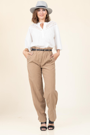 Second Female |  Embroidery blouse Ericae | white | Picture 3
