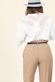 Second Female |  Embroidery blouse Ericae | white | Picture 8