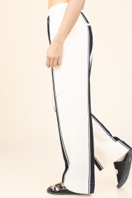 Second Female |  Linen striped pants Lie | natural | Picture 5