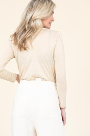 Louizon |  Viscose lurex body Boskay | beige | Picture 7