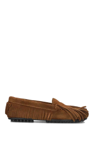 Toral |  Loafers with fringes Otoe | camel | Picture 1