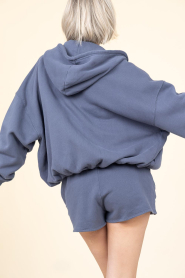 American Vintage |  Cardigan with zipper Izubird | blue  | Picture 8