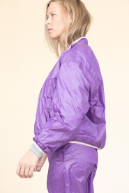 American Vintage |  Metallic jacket Wavybow | purple | Picture 7