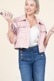 Little Soho |  Phone chain Isabelle | pink | Picture 3